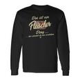 Das Ist Ein Fleischer Ding Lustiges Familie Fleischer Langarmshirts Geschenkideen