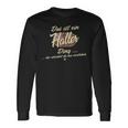 Das Ist Ein Haller Ding Lustiges Familie Haller Langarmshirts Geschenkideen