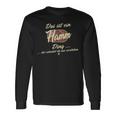 Das Ist Ein Hamm Ding Lustiges Familie Hamm Langarmshirts Geschenkideen