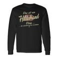 Das Ist Ein Hildebrand Ding Lustiges Familie Hildebrand Langarmshirts Geschenkideen