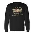 Das Ist Ein Kirchhoff Ding Lustiges Familie Kirchhoff Langarmshirts Geschenkideen