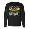 Das Ist Ein Krüger Ding S Langarmshirts Geschenkideen