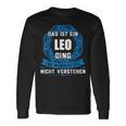 Das Ist Ein Leo Dingorname Langarmshirts Geschenkideen