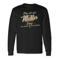 Das Ist Ein Mahler Ding Family Mahler Langarmshirts Geschenkideen