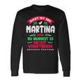 Das Ist Ein Martina Ding Du Würdest Es Nichterstehen Name Langarmshirts Geschenkideen