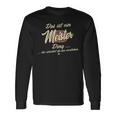 Das Ist Ein Meister Ding Family Meister Langarmshirts Geschenkideen