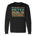 Das Ist Ein Meyer Ding Saying For Family Meyer Langarmshirts Geschenkideen