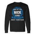 Das Ist Ein Nick Ding First Name S Langarmshirts Geschenkideen