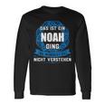 Das Ist Ein Noah Ding First Name Langarmshirts Geschenkideen