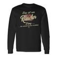 Das Ist Ein Rauscher Ding Family Rauscher Langarmshirts Geschenkideen