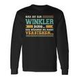 Das Ist Ein Winkler Ding Das Ist Ein Winkler Ding Langarmshirts Geschenkideen