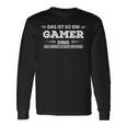 Das Ist So Ein Gamer Ding Gamer-Spruch Langarmshirts Geschenkideen