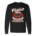 Das Ist So Ein Klavier Ding Pianist Langarmshirts Geschenkideen