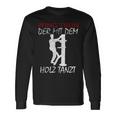 Der Mit Dem Holz Tanzt Martial Arts Training Wing Tsun Langarmshirts Geschenkideen