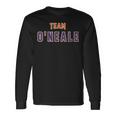 Distressed Team O'neale Last Name Proud Family Last Name Langarmshirts Geschenkideen