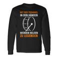 Drum Drummer Marching Drum Langarmshirts Geschenkideen