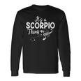 Es Ist Ein Skorpion Ding Sternzeichen Astrologie Langarmshirts Geschenkideen