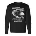 Fischlein Beisse Angler Fishing Langarmshirts Geschenkideen