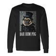 Dog Bah Hum Pug Christmas Pet Holiday Photo Humbug Bug Long Sleeve T-Shirt Gifts ideas