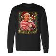Trump Christmas Sweater For Cat Lovers Long Sleeve T-Shirt Gifts ideas