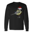 Great Tit Christmas Bird Santa Garden Bird Langarmshirts Geschenkideen