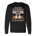 Hundehalter Sachen Ist So Ein Bullterrier Ding Bullterrier Langarmshirts Geschenkideen