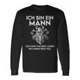 Ich Bin Ein Mann Ich Kann Tun Und Lassen Was Meine Frau Will Langarmshirts Geschenkideen