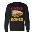 Ich Liebe Döner Kebab Fleisch Döner Langarmshirts Geschenkideen