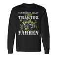 Ich Würde Jetzt Lieber Traktor Fahren Langarmshirts Geschenkideen