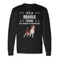 Ist So Ein Beagle Ding Lustiger Spruch Beagle Langarmshirts Geschenkideen