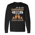 Ist So Ein Schäferhund Ding Deutscher Schäferhund Langarmshirts Geschenkideen