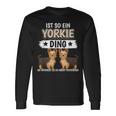 Ist So Ein Yorkie Ding Hunde Yorkshire Terrier Langarmshirts Geschenkideen