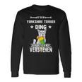 Ist So Ein Yorkshire Terrier Ding Dog Slogan S Langarmshirts Geschenkideen