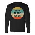 Klaus First Name Langarmshirts Geschenkideen