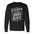 Legends Go 2025 In Retirement Langarmshirts Geschenkideen