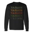 Love Heart Yamane Grunge Vintage Style Black Yamane Long Sleeve T-Shirt Gifts ideas