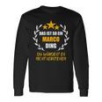 Marco Das Ist So Ein Marco Ding Name First Name Fun S Langarmshirts Geschenkideen