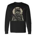 Military Cat Tactical Gear Veteran Soldier Idea Long Sleeve T-Shirt Gifts ideas