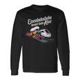 Model Railway Saying Eisenbahn Liebe Damplok Modellbau Langarmshirts Geschenkideen