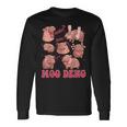 Moo Deng 2024 Moo Deng Moo Deng Cute Hippo Langarmshirts Geschenkideen