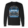 Philipp Name First Name Name Day Das Ist Ein Philipp Ding Langarmshirts Geschenkideen