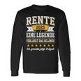 Rente 2025 Rentner 2025 Renteneintritt 2025 Langarmshirts Geschenkideen