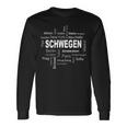 Schwegen New York Berlin Schwegen Meine Hauptstadt Langarmshirts Geschenkideen