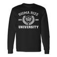 Sigma Rizz University Meme Rizzler Internet Memes Meme Long Sleeve T-Shirt Gifts ideas