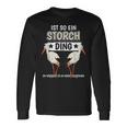 Storcheogel Sachen Ist So Ein Stork Ding Stork Langarmshirts Geschenkideen