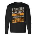 Studieren Kann Jeder Gärtner Landschaftsgärtner Langarmshirts Geschenkideen