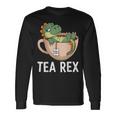 Tea Rex T-Rex Dinosaur Tyrannosaurus Langarmshirts Geschenkideen