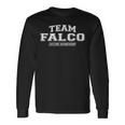 Team Falco Proud Surname Langarmshirts Geschenkideen