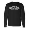 Team Rommel Stolze Familie Nachname Name Langarmshirts Geschenkideen