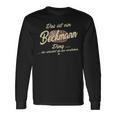 With Text 'Das Ist Ein Beckmann Ding' Langarmshirts Geschenkideen